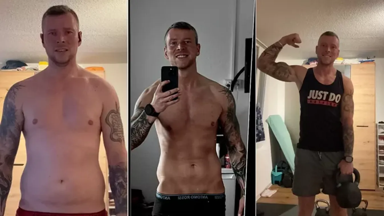 „Utáltam tükörbe nézni” – Balázs MI-edzővel küzdötte le a túlsúlyt