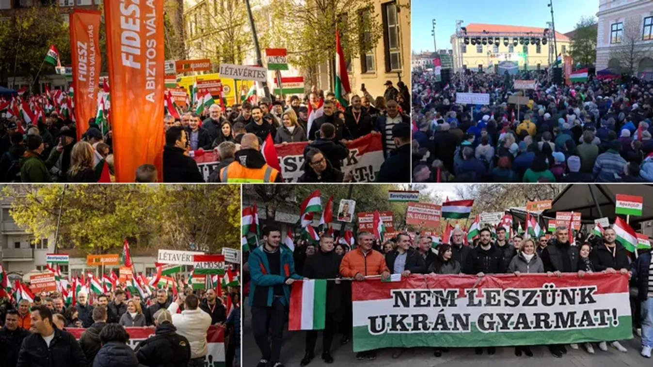 Hömpölygő tömeg, ameddig a szem ellát: egész Debrecen és környéke utcára vonult, erre még Orbán Viktor sem volt felkészülve