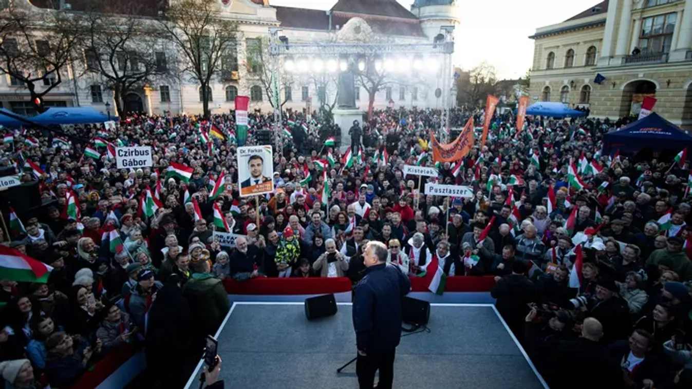 Szentes és egész környéke utcára vonult: hidegrázós fotókon az a tömeg, amivel Orbán Viktornak szembe kellett néznie