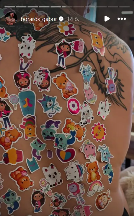 Boráros Gábor számára kislánya jelenti a világot.