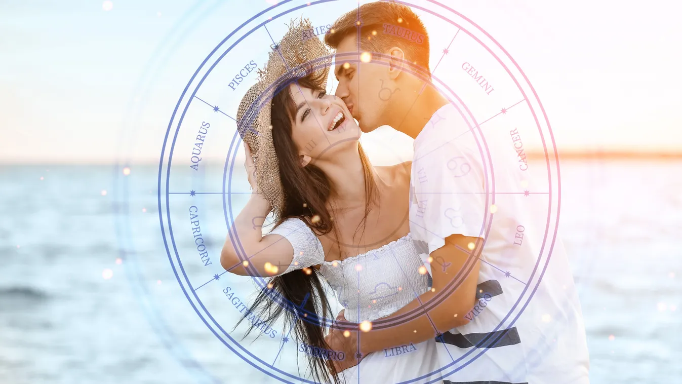 Horoszkópjuk szerint nyaral egy fiatal pár a tengerparton