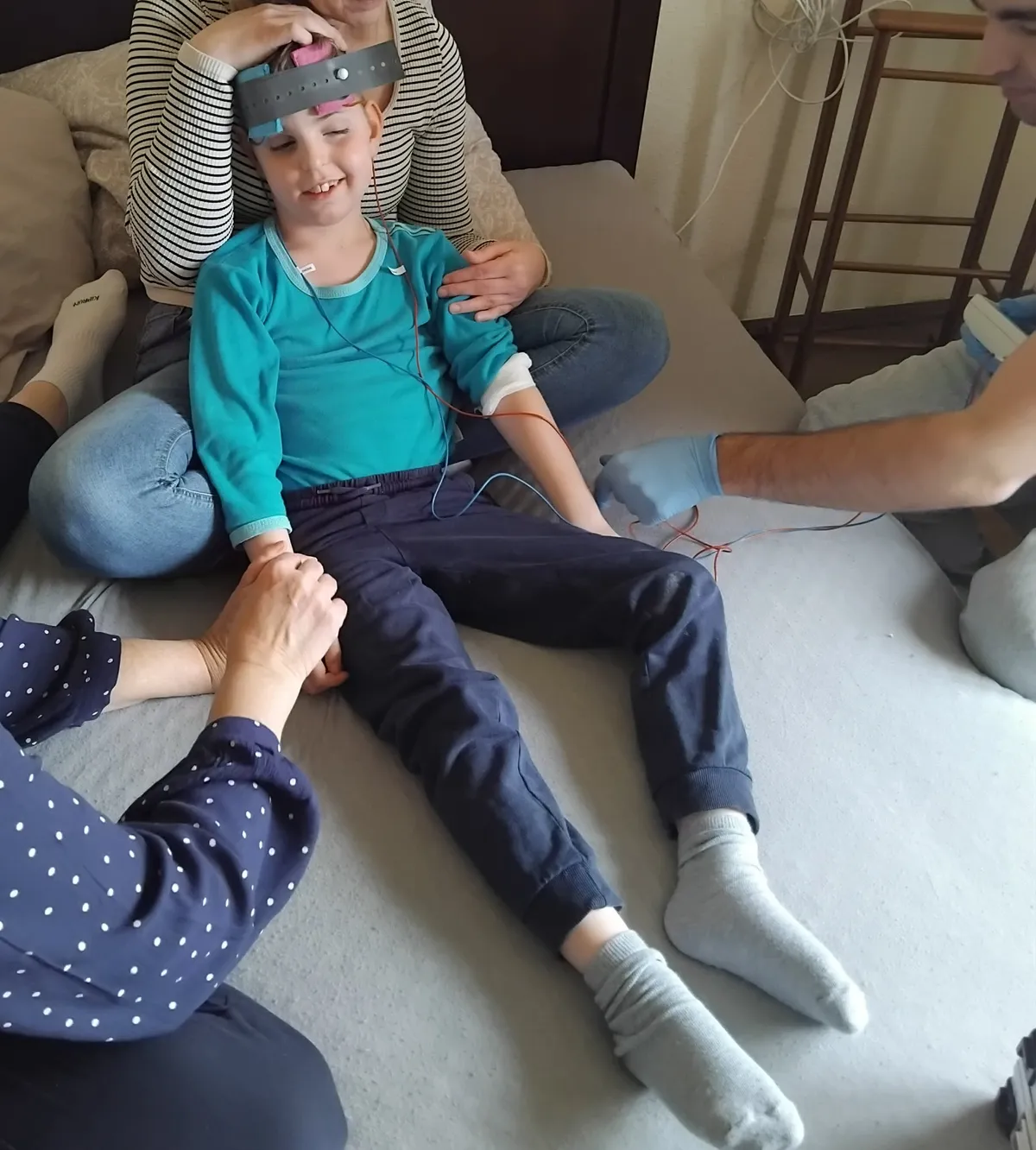 Zsombi, az Esőember, az otthonában kapta meg az őssejt kezelést.