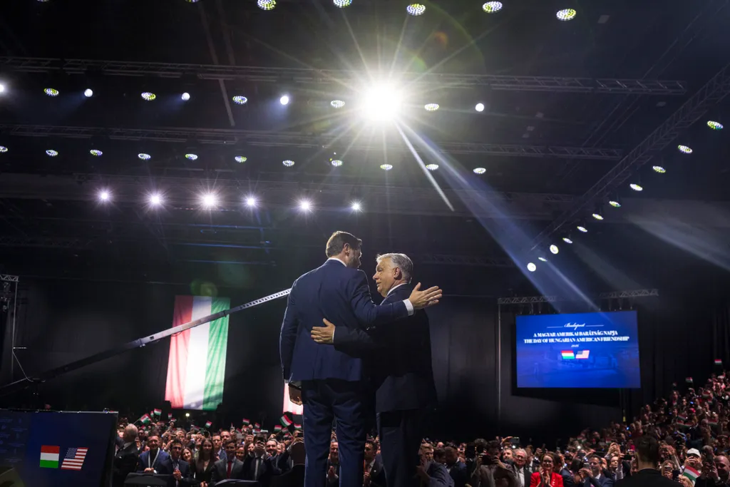 A Magyar-Amerikai barátság napja 2026.04.07.
J. D. Vance, Orbán Viktor 