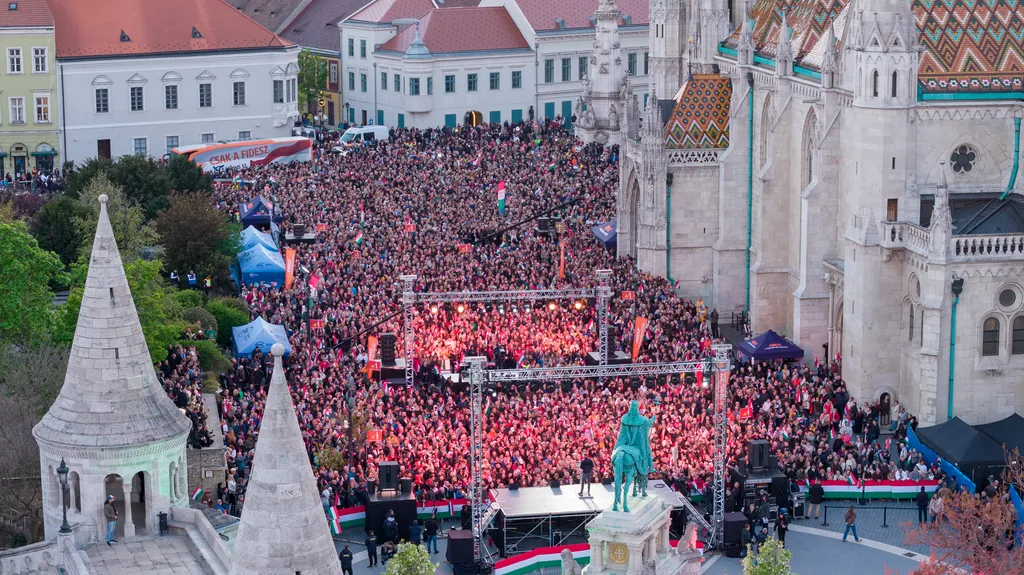 2026.04.11.Orbán Viktor-Kampány Záró-Országjárás-Budapest Szentháromság tér