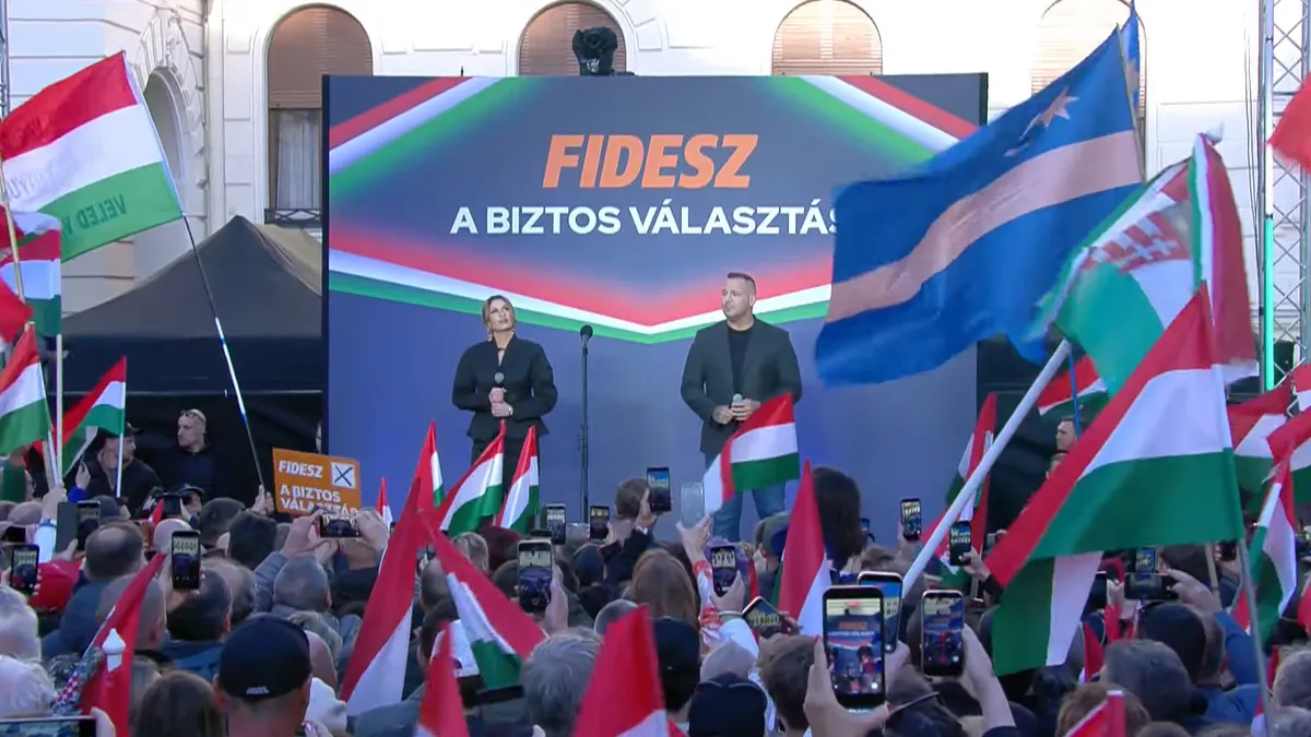 Orbán Viktor Országjárás Sopron 2026.04.08.