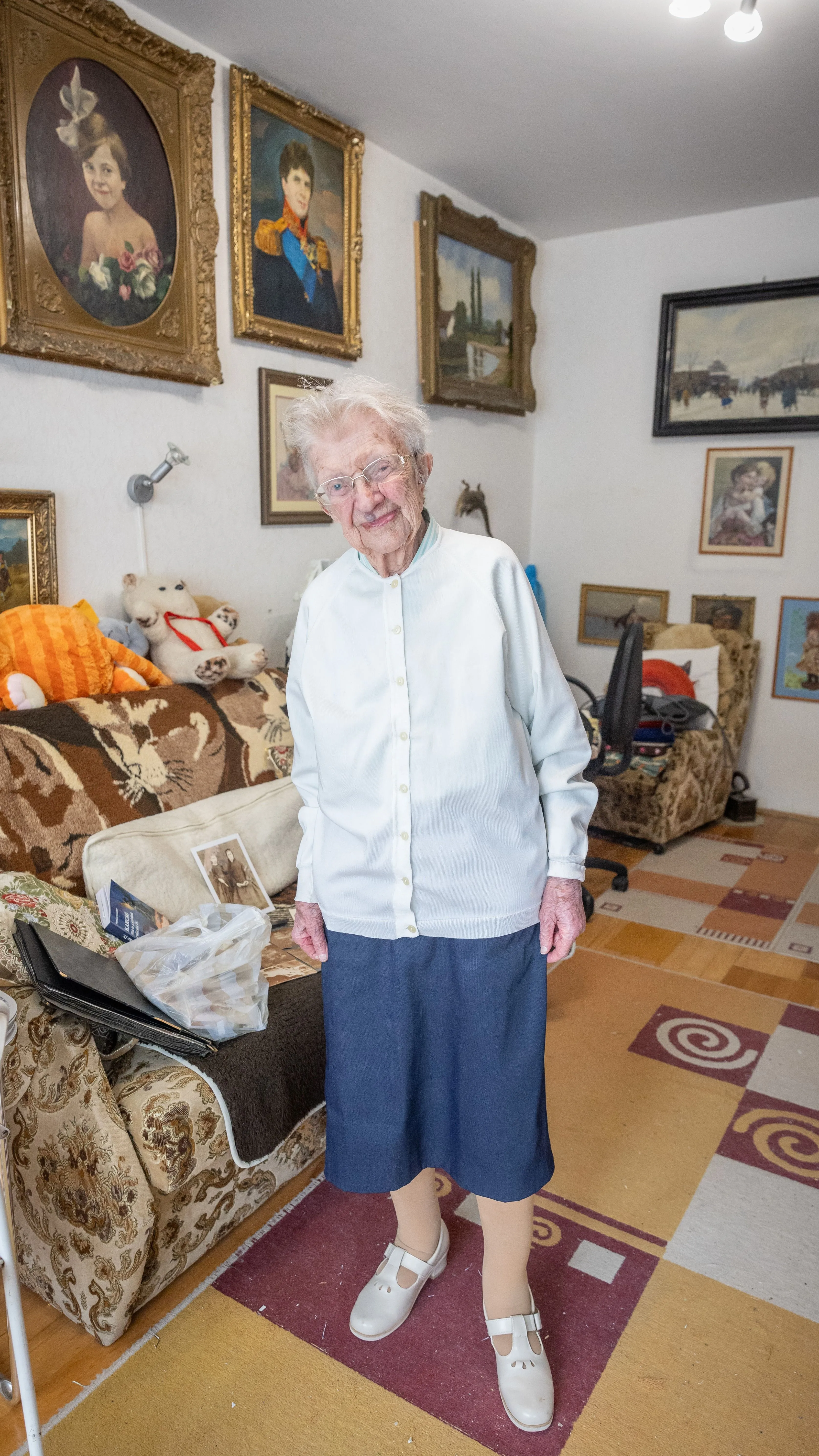 Kicsattanó egészségben ünnepelte 109. születésnapját Gizi néni