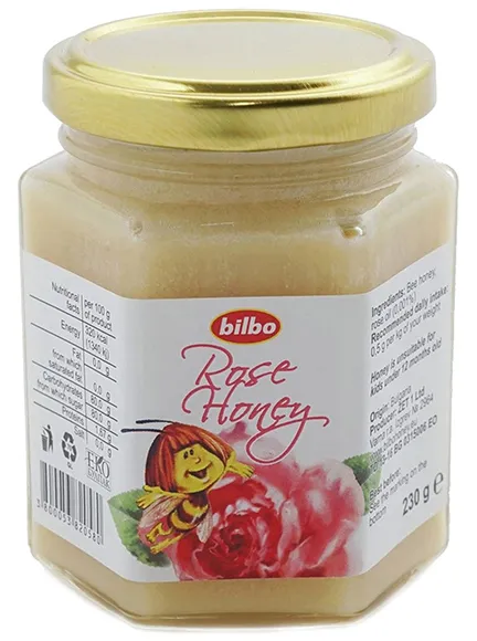 Bilbo nyers rózsaméz