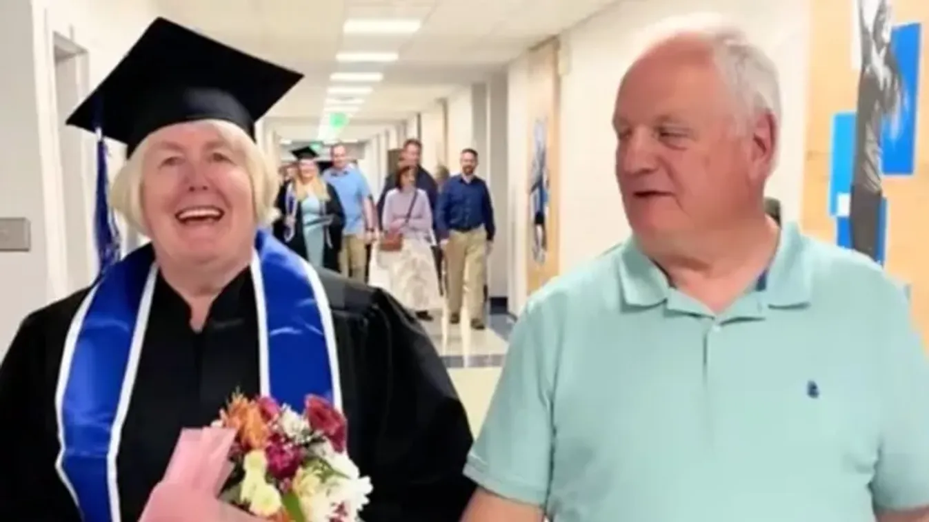 Azt hitte, sosem sikerül neki: 74 évesen vehette kézhez a diplomáját az álmait feladó nagymama
