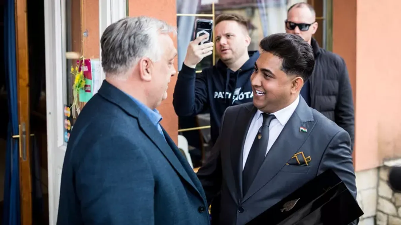 Nem akárkivel találkozott a mai országjáráson Orbán Viktor