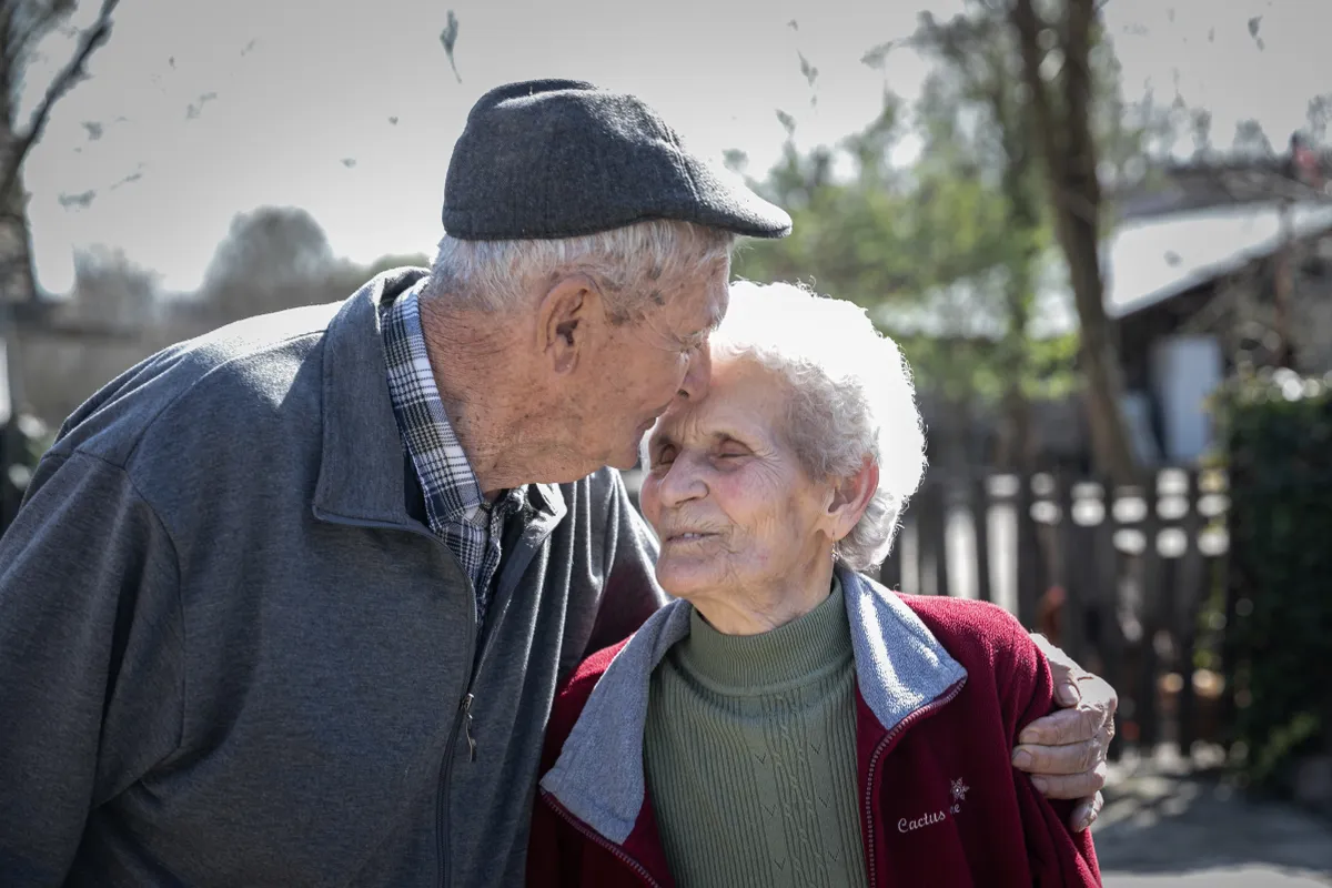 A 71 éve házas Margit néni és Józsi bácsi
