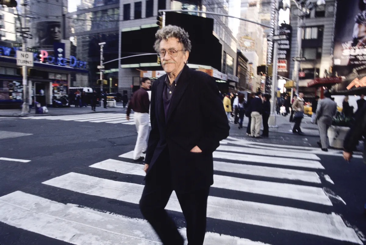 Kurt Vonnegut New Yorkban 2001-ben.