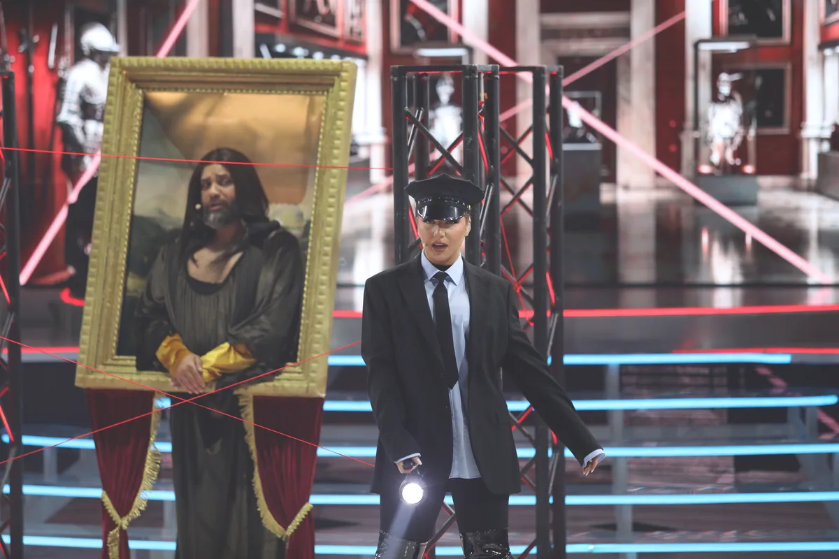 A Nagy Duett gálaadásában nagyon vicces produkciót tett színpadra Tolvai Reni és Lakatos Laci.