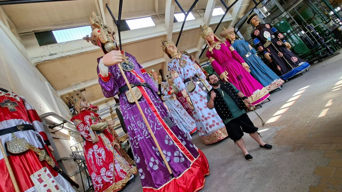 A Székesfehérvári Királyi Napok óriásbábjai