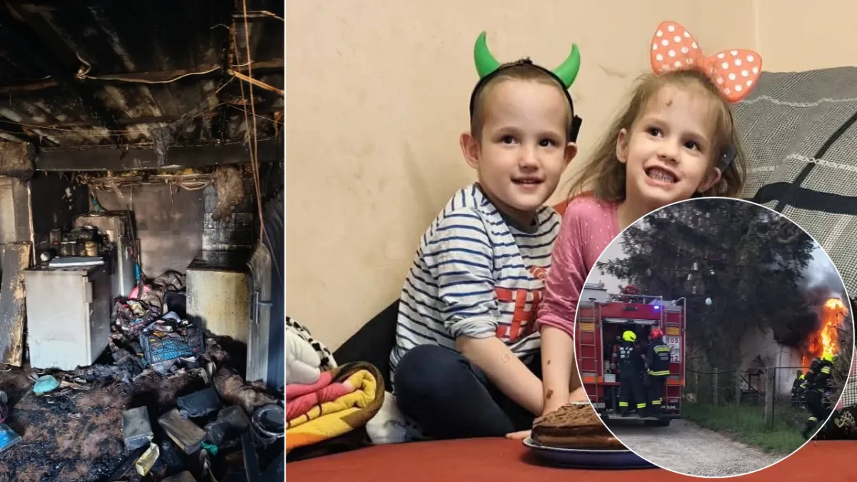 „Anya, menjünk haza!” – lángok közül mentette ki autista ikreit az oroszlányi édesanya, mindenük odaveszett a tűzben