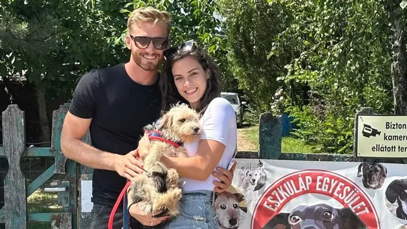 Nem mindennapi módon ismerkedett meg Gelencsér Timi és vőlegénye