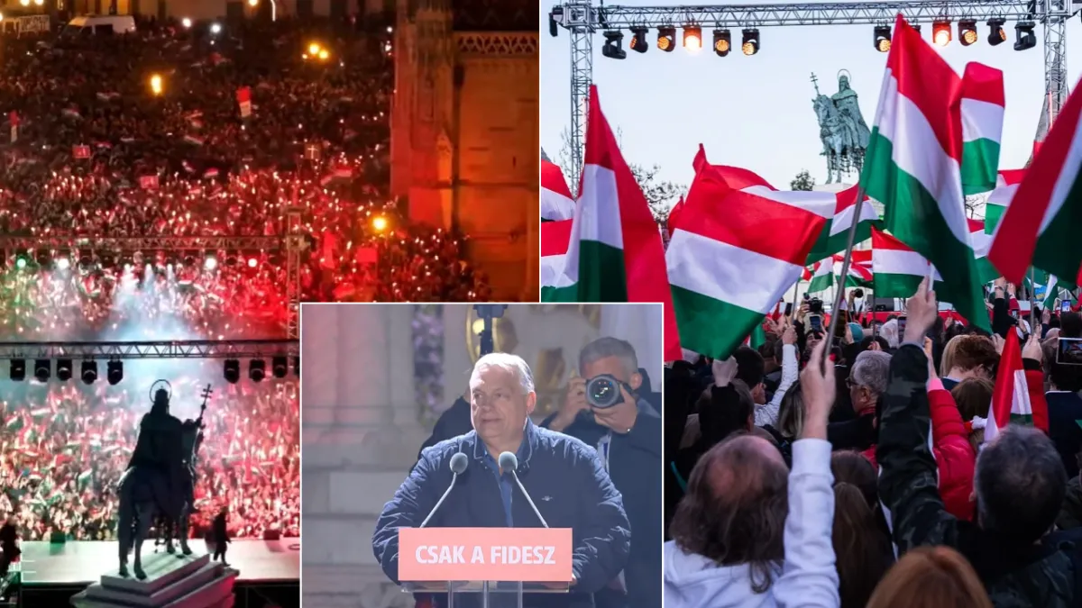 Orbán Viktor a kampányzárón: 