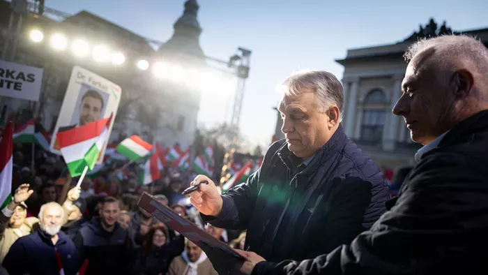 Orbán Viktor: Hogy nem szakad le az ég…