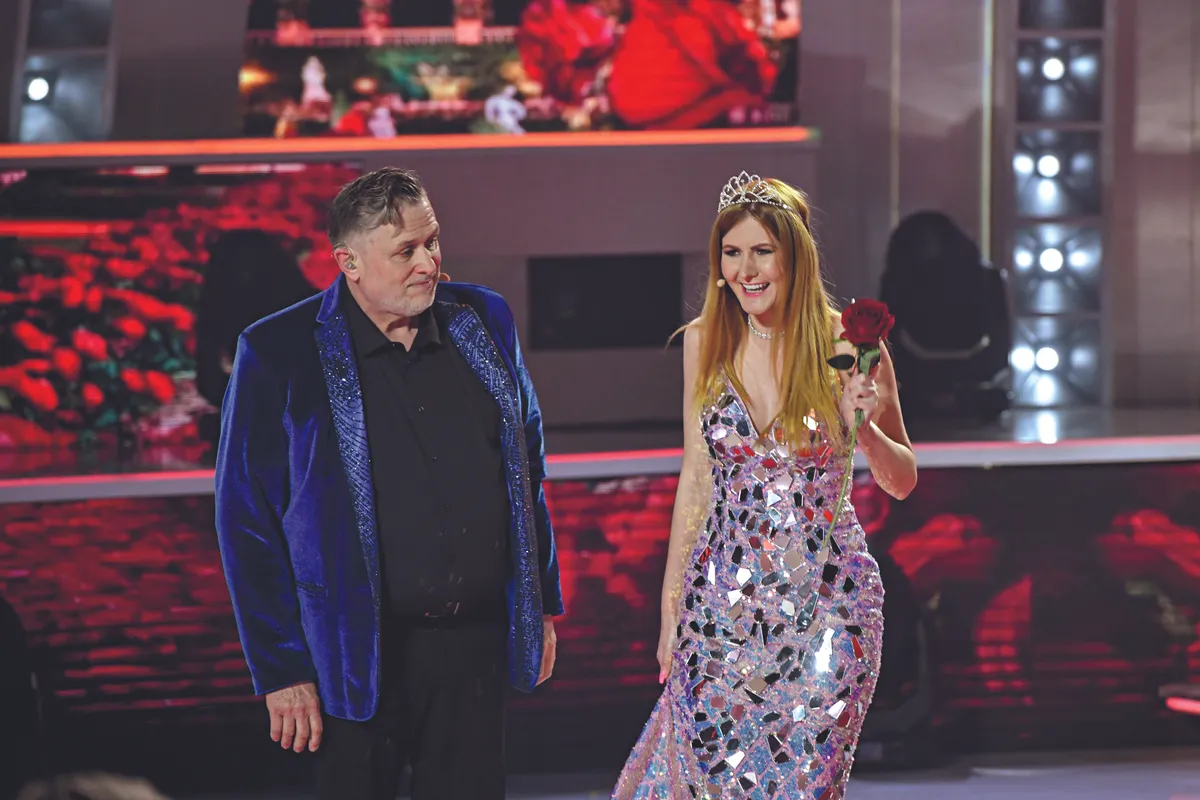 Szabina váratlanul jelent meg a képernyőn