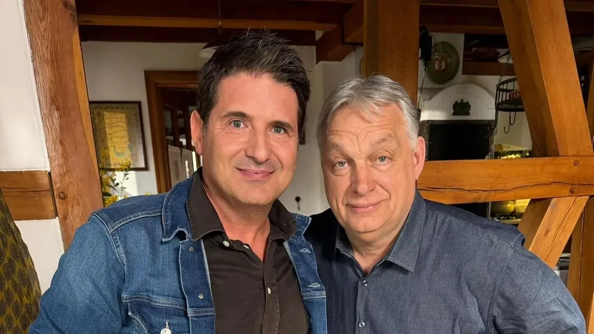 Hajdú Péter és Orbán Viktor