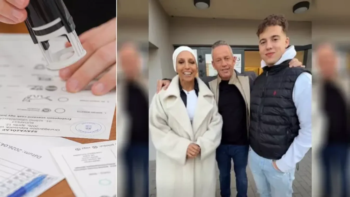 Rubint Réka a Fideszre szavaz: "Nyugalomra vágyom, békére vágyom, biztonságra vágyom"