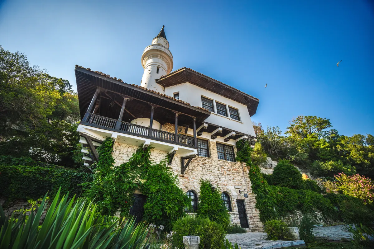 Mária román királyné nyári rezidenciája a bulgáriai Balcsikban.