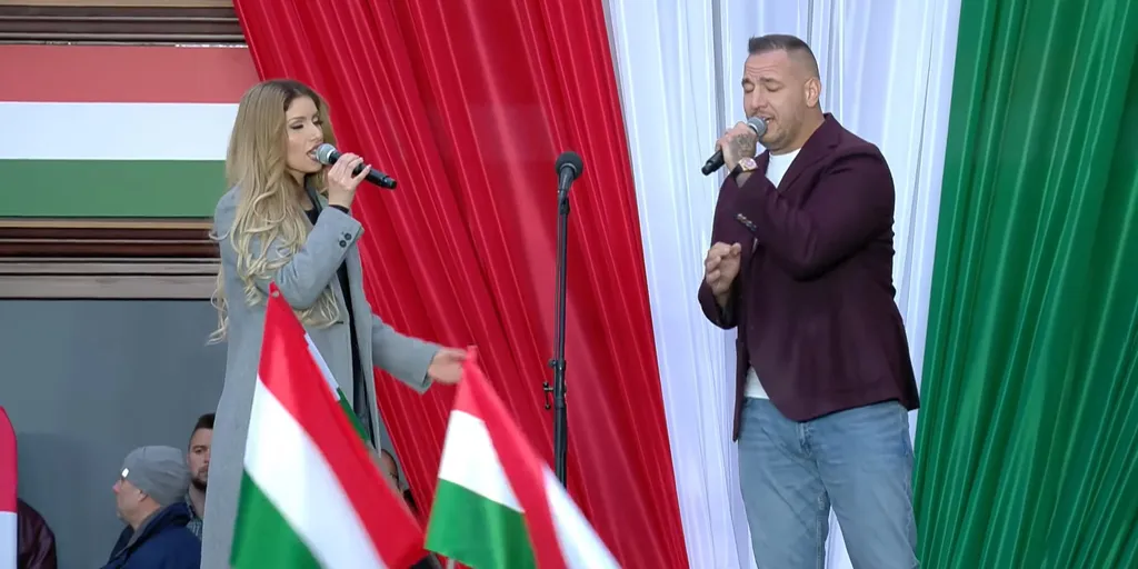 Orbán Viktor Országjárás Székesfehérvár 2026.04.10.
Radics Gigi és Curtis