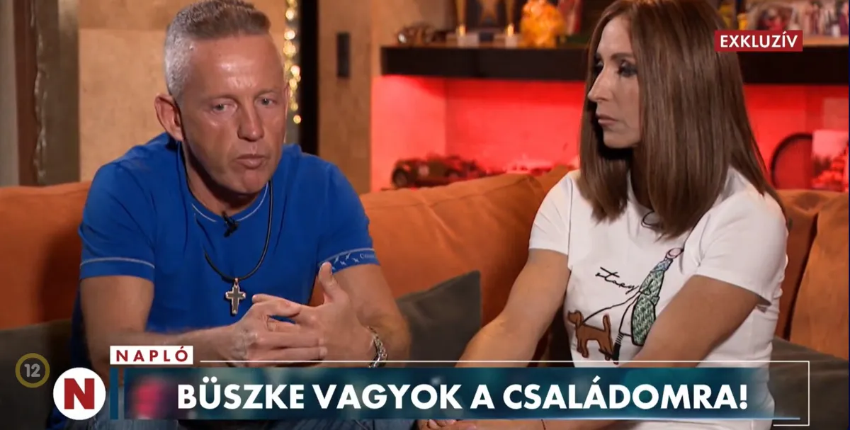 Schobert Norbi és Rubint Réka a Naplóban