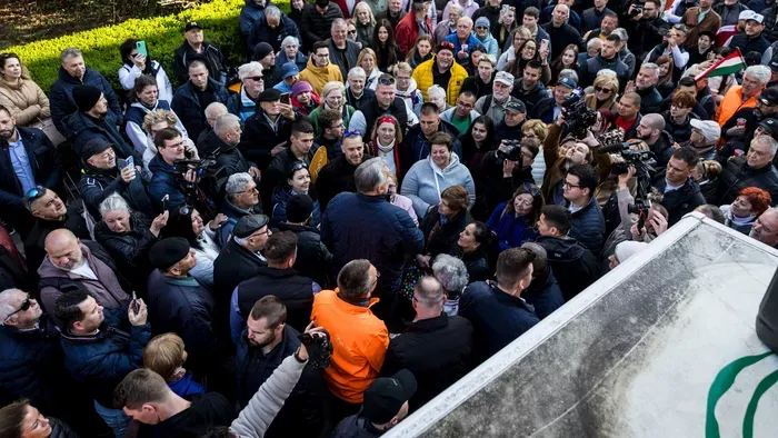 Vácon is rengetegen voltak kíváncsiak Orbán Viktorra