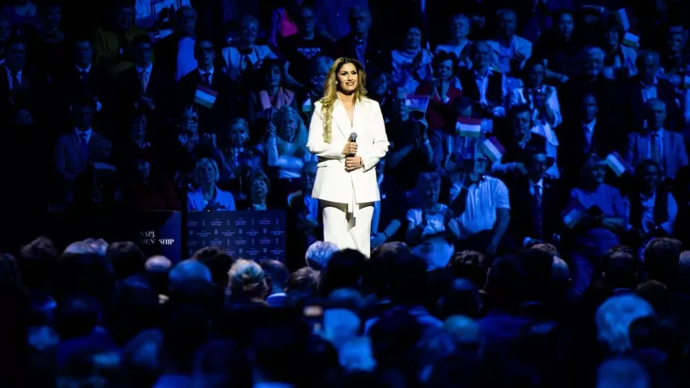 Radics Gigi világszínvonalon énekelte az amerikai himnuszt