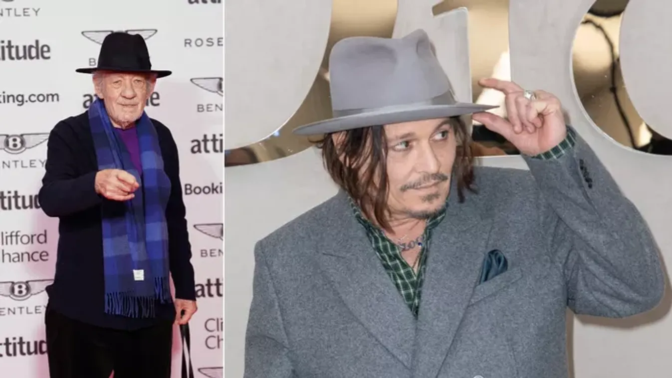 Véget ért Johnny Depp filmes száműzetése! Ian McKellen imád vele forgatni: "Odavagyok tőle!"