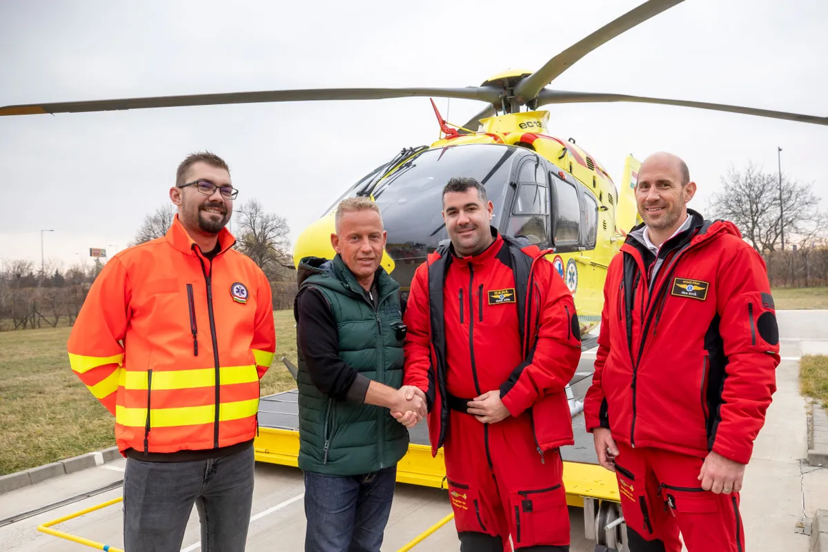 2021-ben mentőhelikopterrel vitték kórházba Schobert Norbit