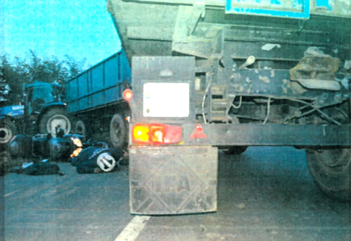 rendőr baleset helyszíni kép