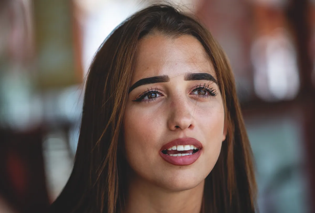 Rubint Réka lánya nem kezdett vitába az ismeretlen, rosszindulatú kommentelővel.