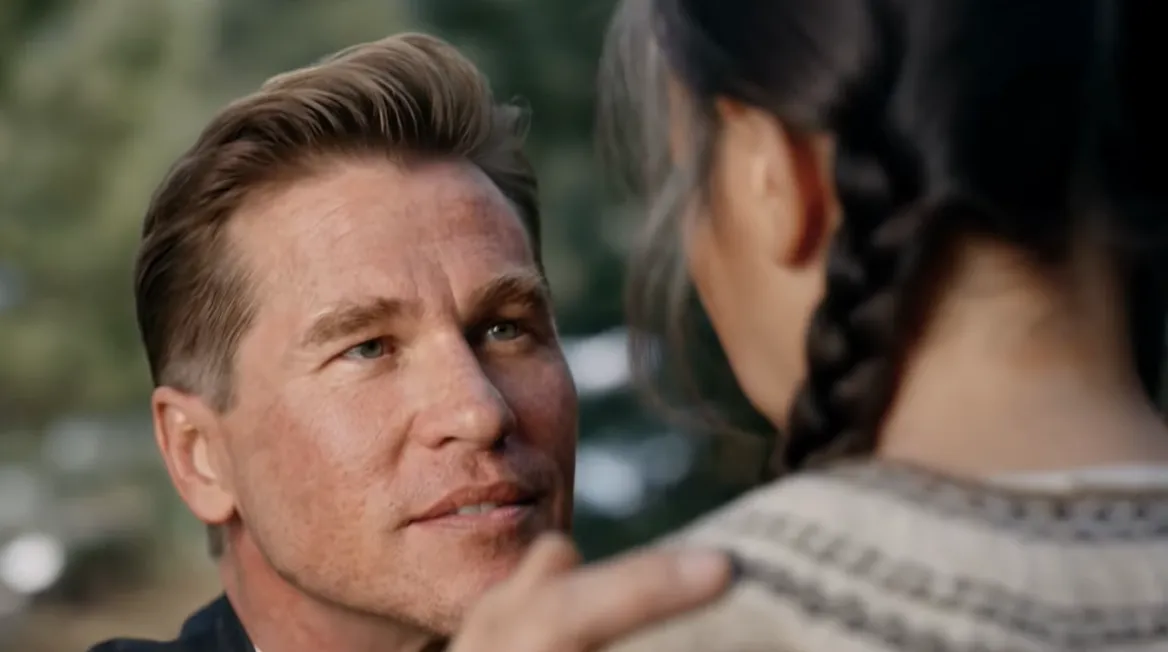 AI generált Val Kilmer az As Deep As the Grave című filmben.