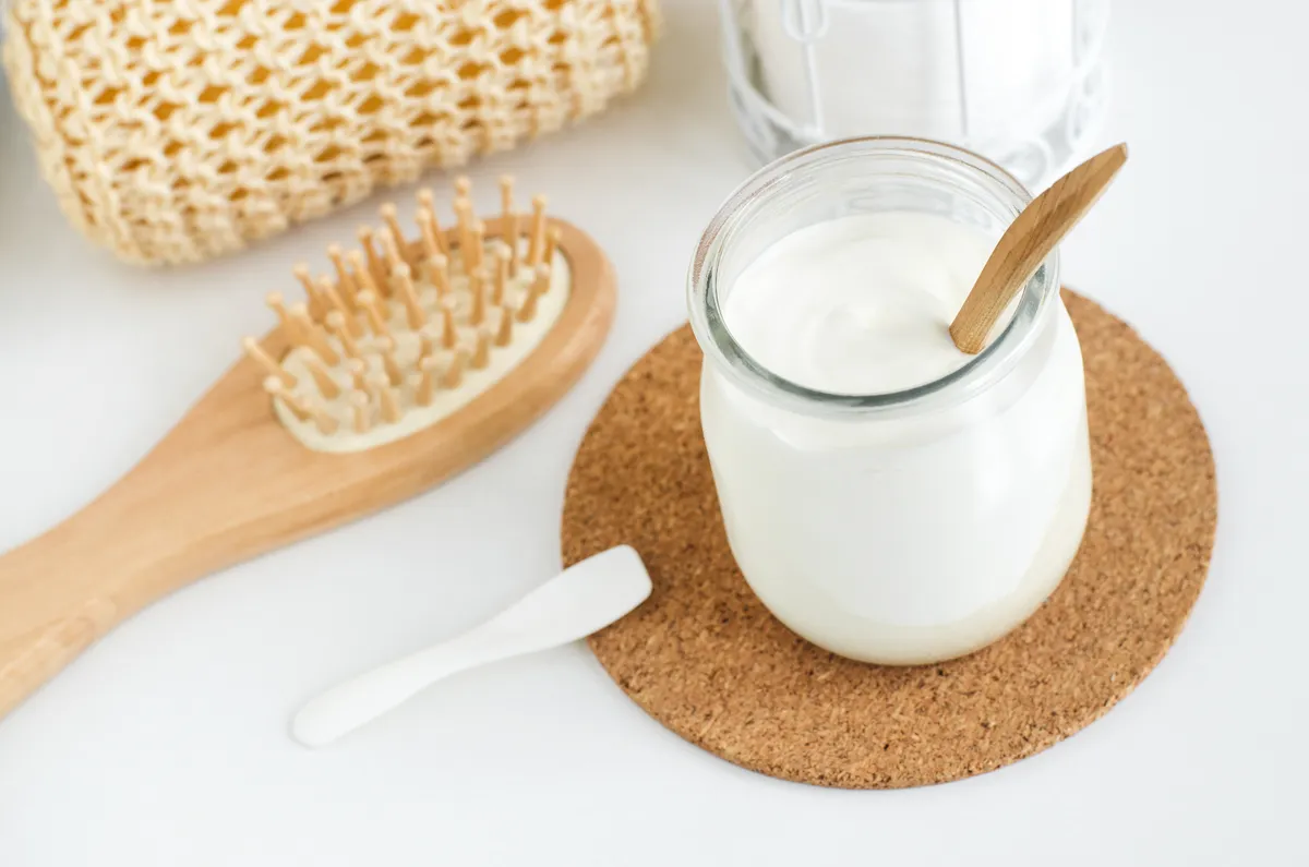 Joghurtos hajpakolás