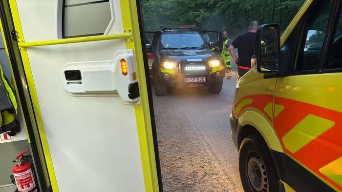 Bajbajutott egy beteg a Pilisben