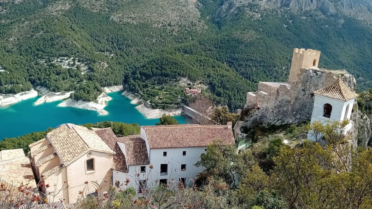 Guadalest látképe