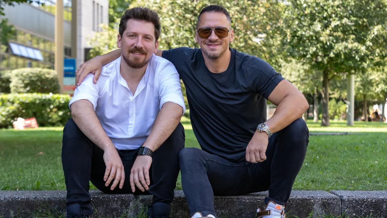 Kvízben szereplő kép a Vastag-testvérekről