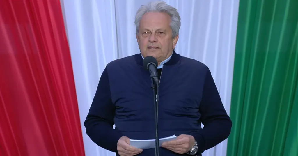 Orbán Viktor Országjárás Székesfehérvár 2026.04.10.
Vargha Tamás