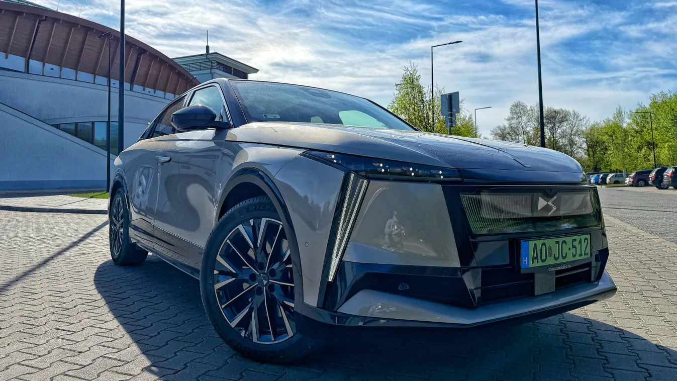 DS N°8, az elektromos autózás királynője: leteszteltük a franciák új kedvencét