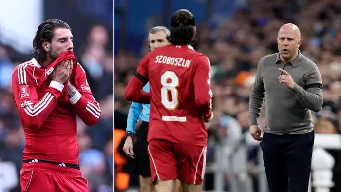 Szoboszlai és Slot között valami nincs rendben?