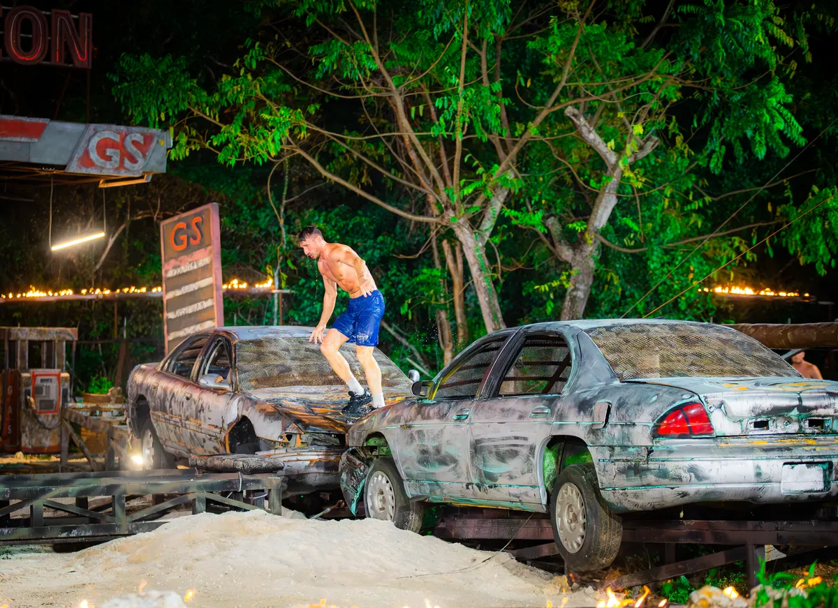 Kopi imádja az Exatlon kőkemény akadálypályáit. 