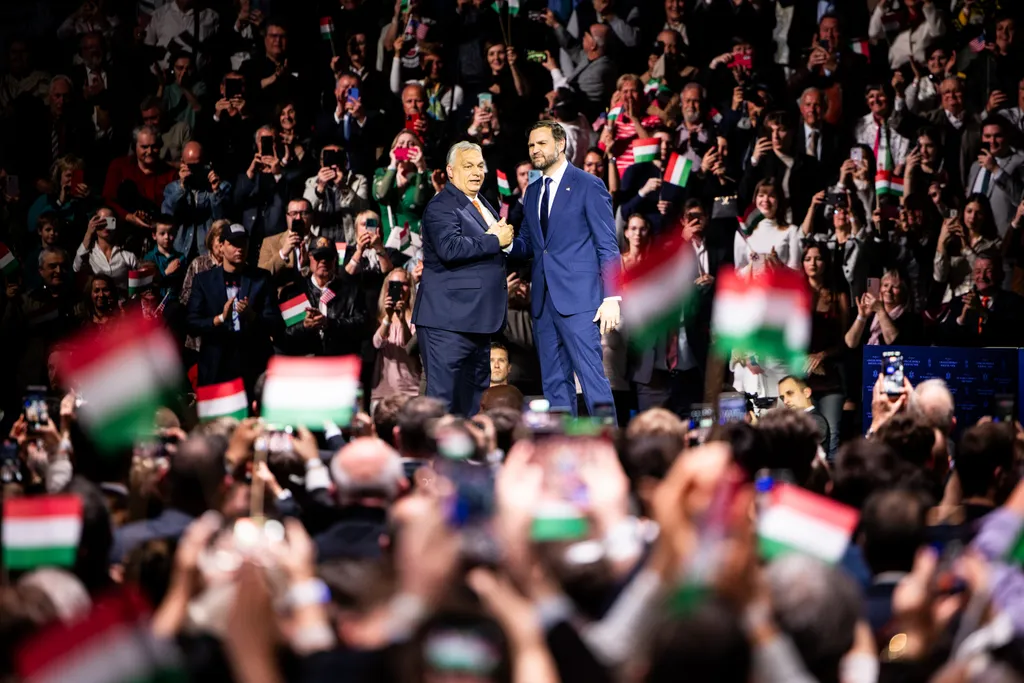 A Magyar-Amerikai barátság napja 2026.04.07.
Orbán Viktor, J. D. Vance