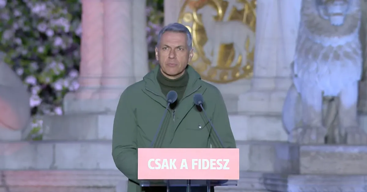 Választás 2026-Orbán Viktor záróünnepség szentháromság tér