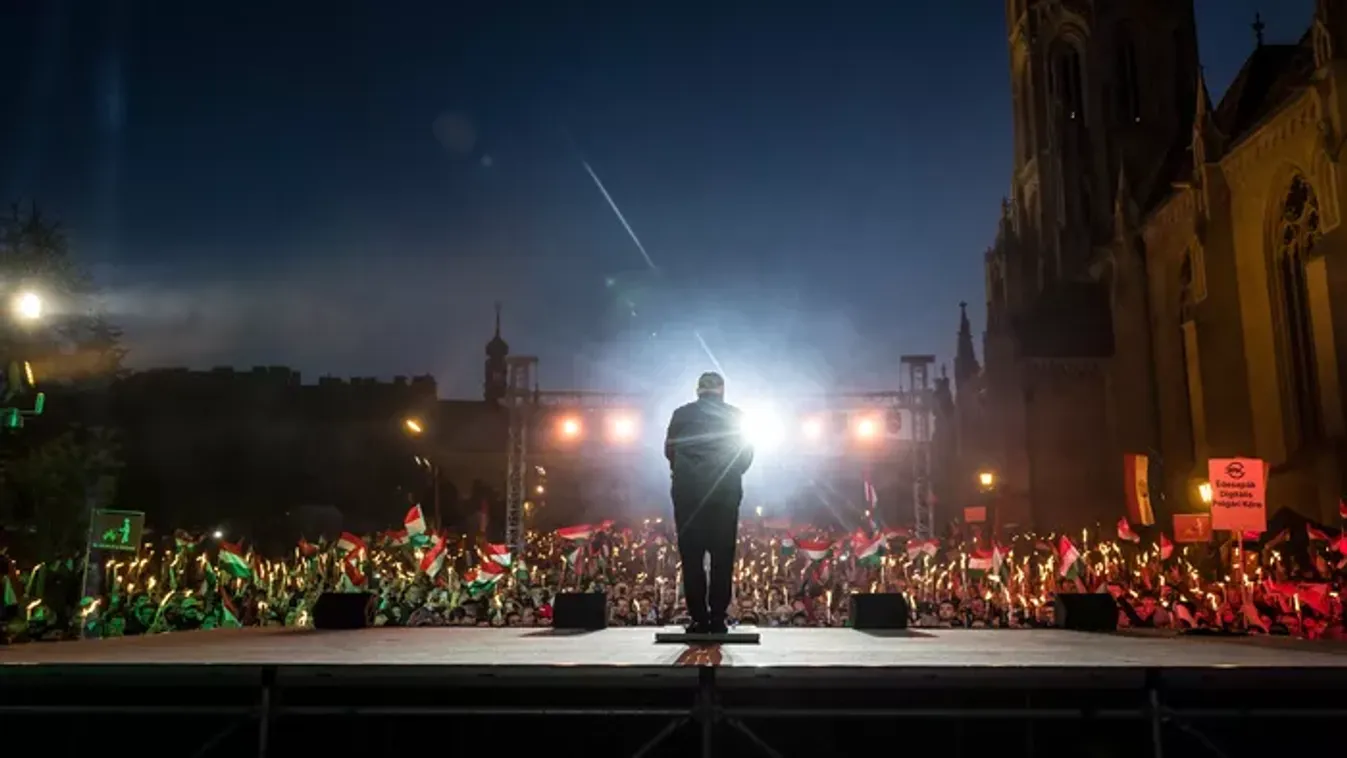 Kampányzáró: ezt mondta az édesapáknak Orbán Viktor