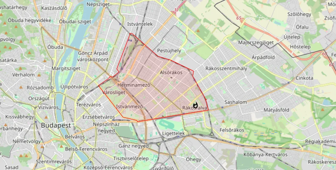 Felcsaptak a lángok Budapesten