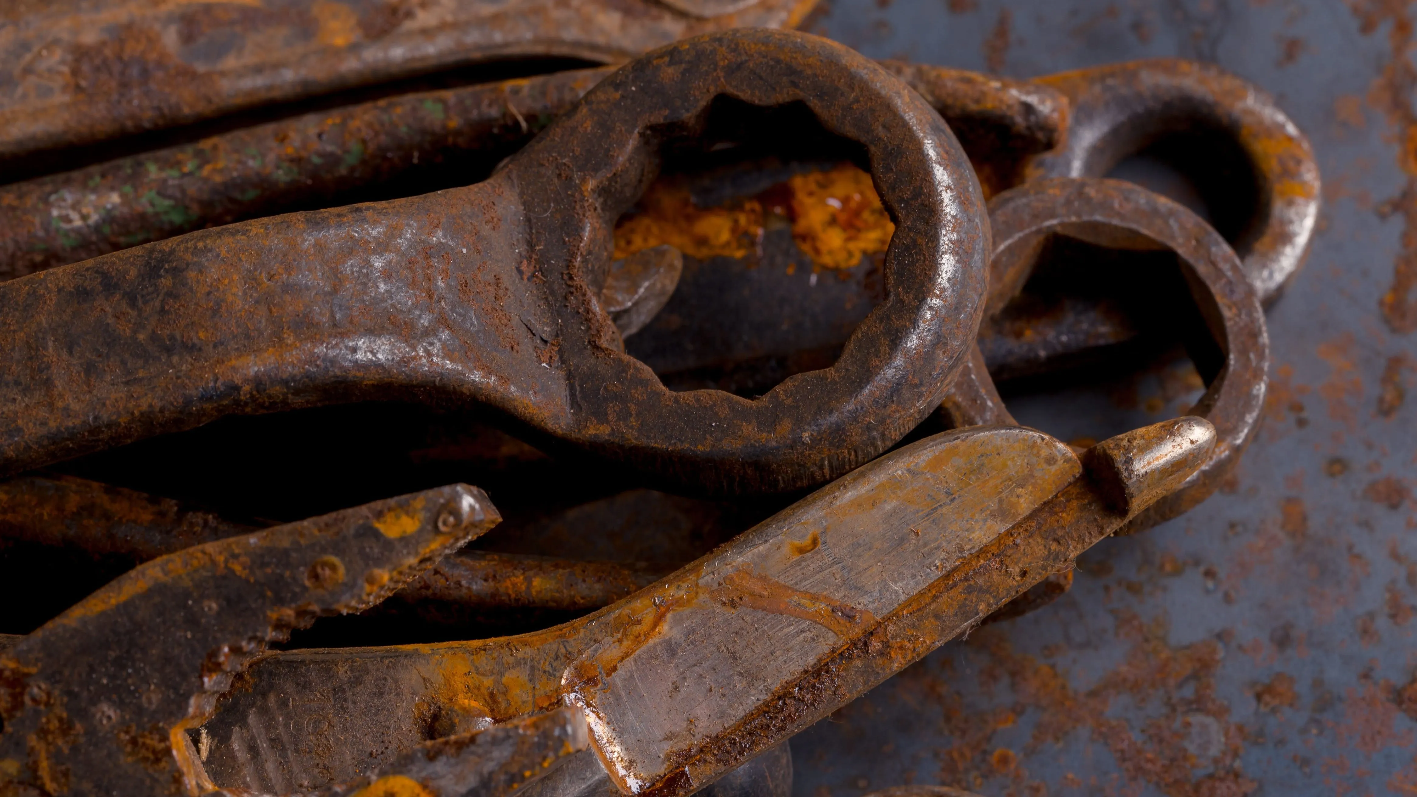 Rozsdás szerszámok háztartási trükkök bevetése előtt