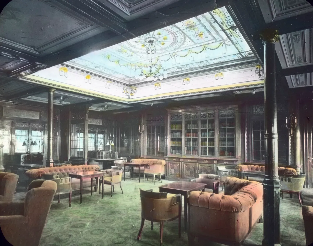 Pure luxury awaits the passengers of the RMS Titanic.