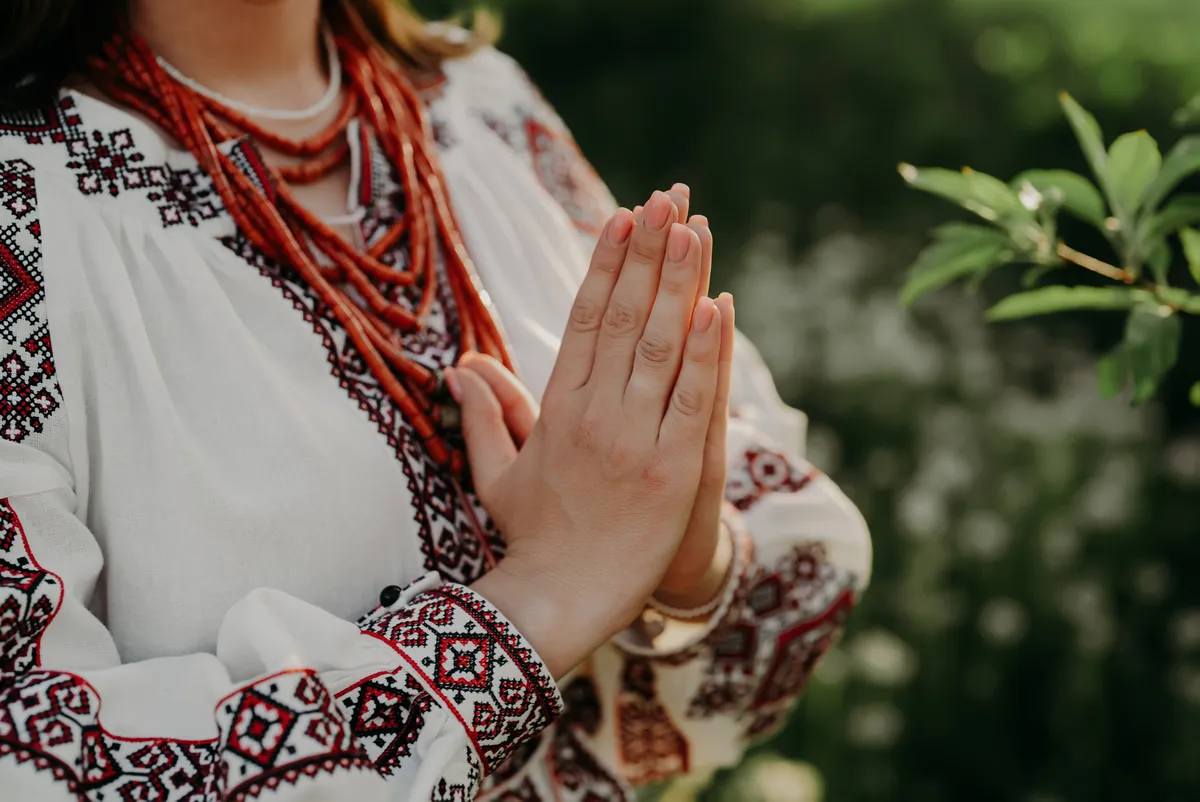Anjali mudra kéztartás