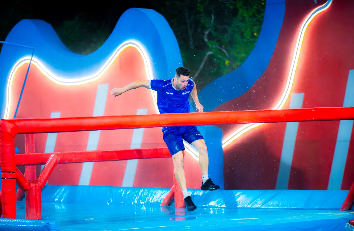 Nagy Beni a héten nehezen küzd meg az Exatlon akadálypályáival.